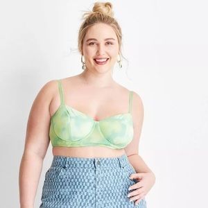 NWT Target future collective tie dye bralette